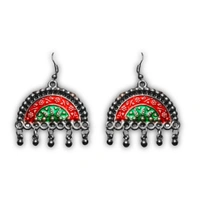 Timeless Beauty Traditional Oxidized Silver Necklace Set – Stylish Ethnic jewellery for Women
