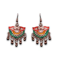Timeless Beauty Traditional Oxidized Silver Necklace Set – Stylish Ethnic jewellery for Women