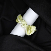 Satin Silky Scrunchies for Women & Girls – Set of 3 Soft Hair Scrunchie Bands – Gentle on Hair, Less Hair Fall – Multi-Colour Hairbands – Ideal Gift for Mom, Sister, Daughter & friend