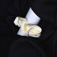 Satin Silky Scrunchies for Women & Girls – Set of 3 Soft Hair Scrunchie Bands – Gentle on Hair, Less Hair Fall – Multi-Colour Hairbands – Ideal Gift for Mom, Sister, Daughter & friend