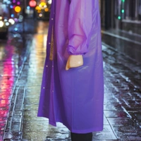 Unisex Waterproof Raincoat with Hood – Lightweight, Windproof & Durable for All-Weather Protection