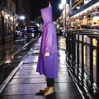 Unisex Waterproof Raincoat with Hood – Lightweight, Windproof & Durable for All-Weather Protection