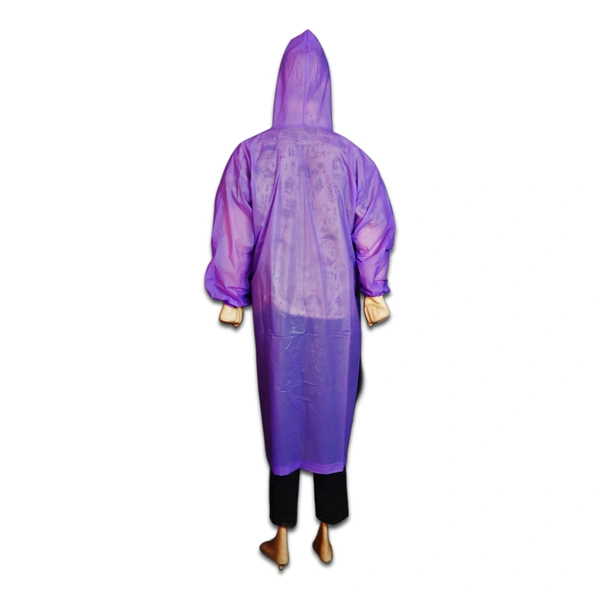 Unisex Waterproof Raincoat with Hood – Lightweight, Windproof & Durable for All-Weather Protection