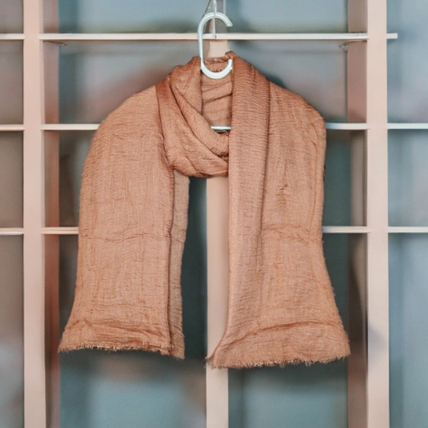 Elegant Lightweight Cotton Scarf – Soft & Breathable Wrap for Women & Girls