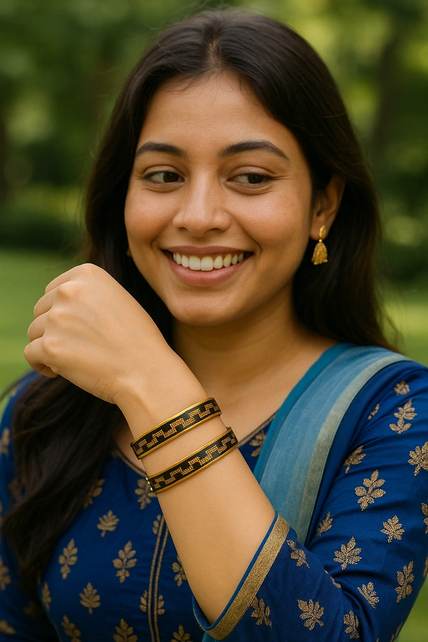 Golden Ascent Exquisite Staircase-inspired Bracelet