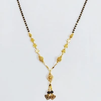 Namyara Golden Heart Diamond Mangalsutra Necklace