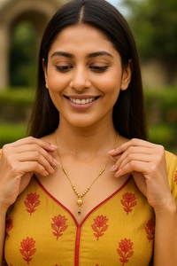 Namyara Gold Glamour Balls Necklace