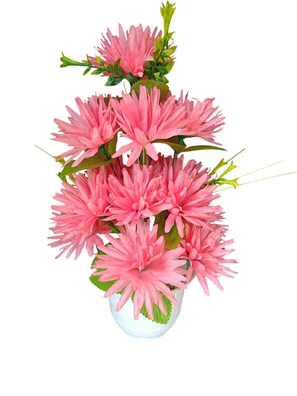 Made In Gorakhpur  Artificial flowers with pot for home decoration Big Size 