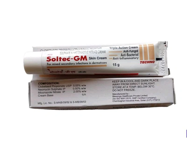 Techno  Soltec-GM 15gm  Cream 4pcs Pack 
