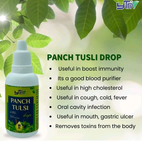 Ytm India  Panch Tulsi Drops 30ml