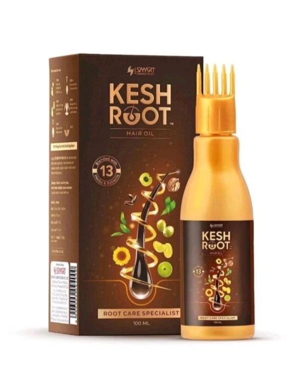 KESH ROOT Herbs & Extracts Hair Growth oii Hair Oil (100 ml)
