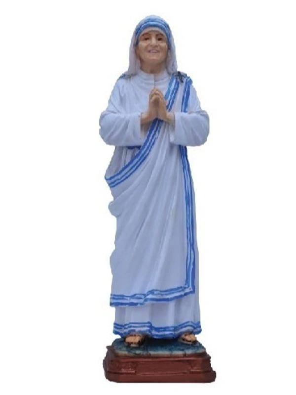 MOTHER TERESA POLY RESIN STATUE          ITEM  CODE- BB - 4 INCH X 11 INCH, MULTICOLOUR