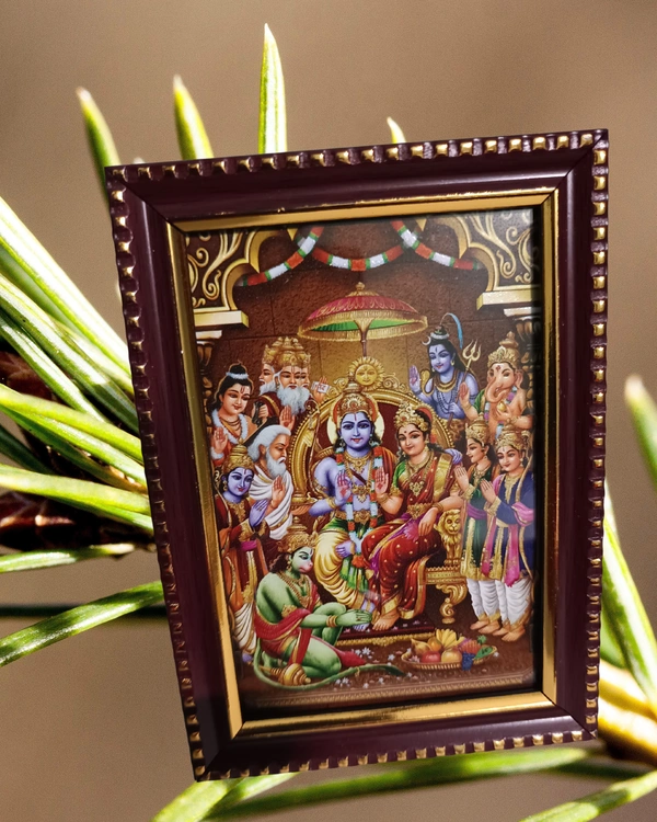 Sita Rama Kalyanam - Photo with frame - Combo pack - 2 Nos