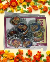 Steel Plated Lockets Mix - 12 Nos