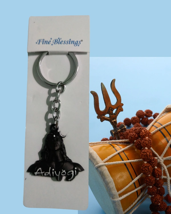 Adi Yogi Key chain  Metal - Combo Pack - 3 Nos