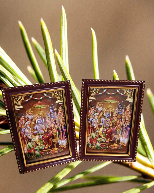 Sita Rama Kalyanam - Photo with frame - Combo pack - 2 Nos