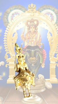 Sree Vishnumaya Swami Locket Big Size