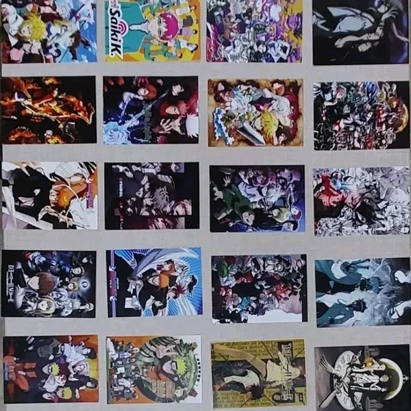 anime posters pack of 60