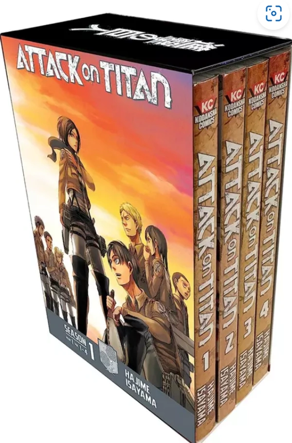 attack on titan box set