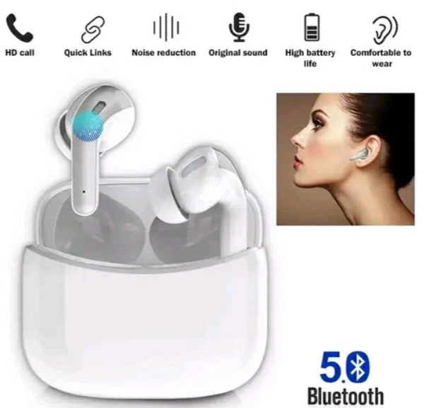 ClotheWhirl Earbuds - White