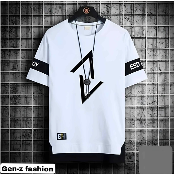 Cotton Blend by Gen-z Era  - White, XL