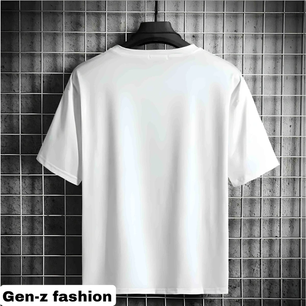 Cotton Tshirt by Gen-z Era  - White, M