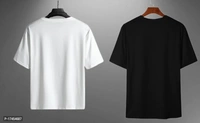 Cotton T-shirt 2 Piece by Gen-z Era  - White, M
