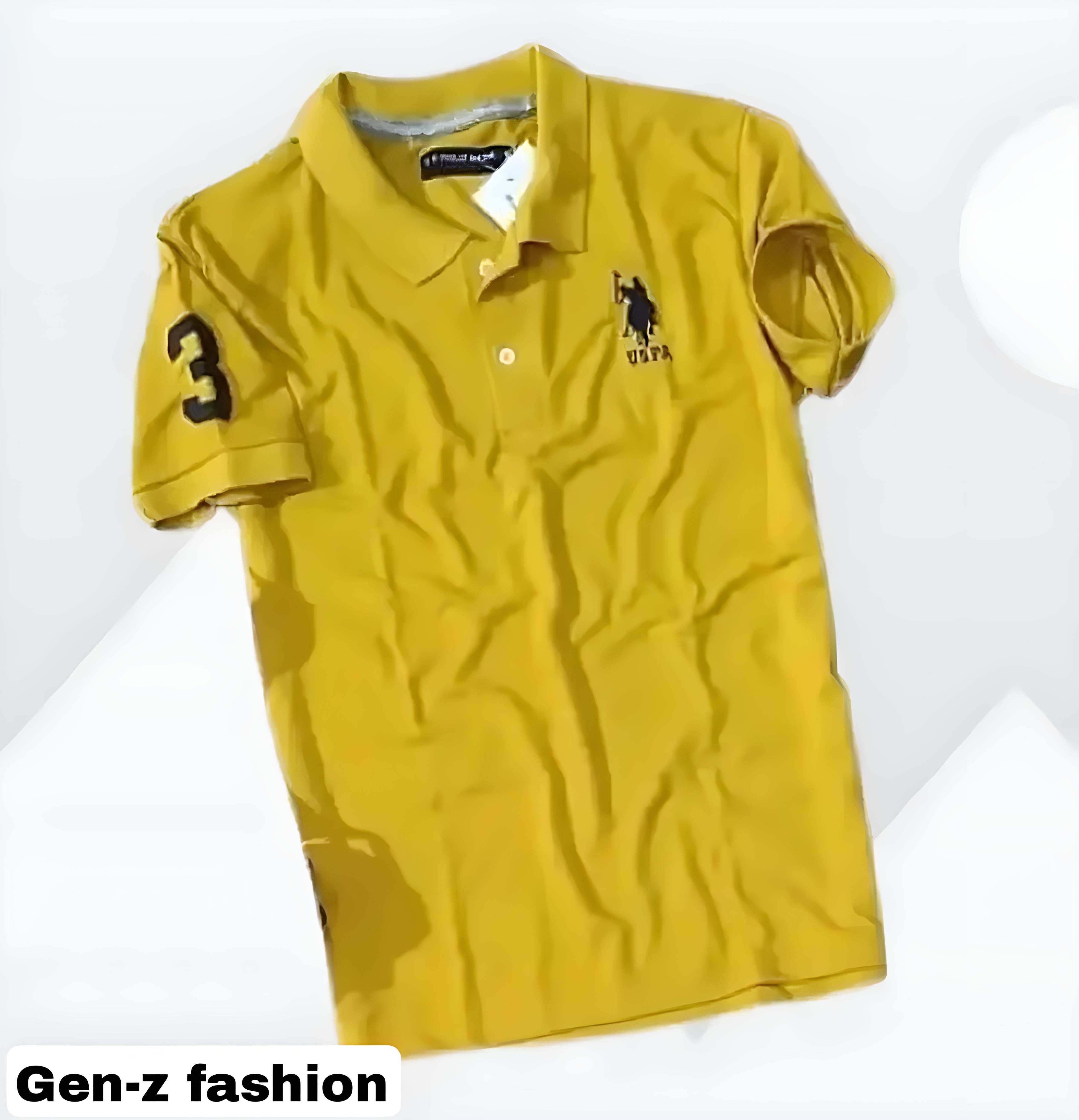 Pure Cotton Polo by Gen-z Era