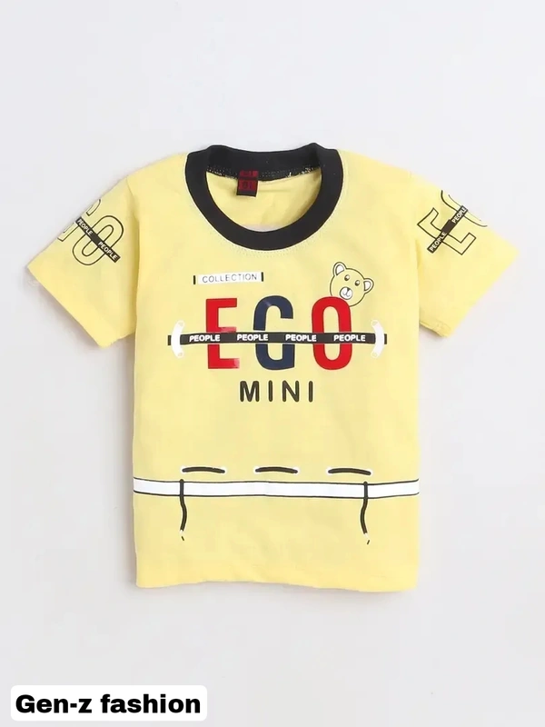 PRIMIUM Cotton Tshirt And Half Pant by Gen-z Era  - Picasso, 2-3 Year