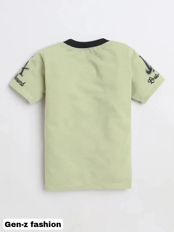 PRIMIUM Cotton Tshirt And Half Pant by Gen-z Era  - Eagle, 2-3 Year