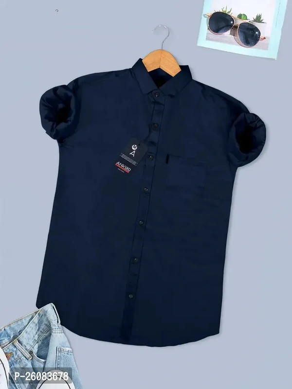 Luxurious Cotton Shirt  - Mardi Gras, M