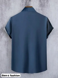Premium Shirt  - Navy Blue, M
