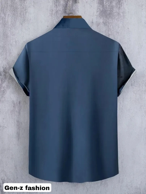 Premium Shirt  - Navy Blue, M