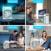 Mini Air Cooler  - White, Free Size