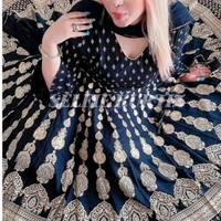 Selfie Kurta Set - M, Black