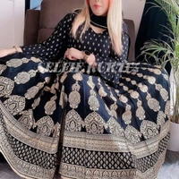 Selfie Kurta Set - M, Black