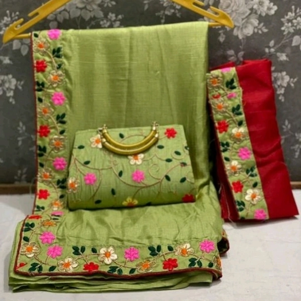 Designer saree - Free Size