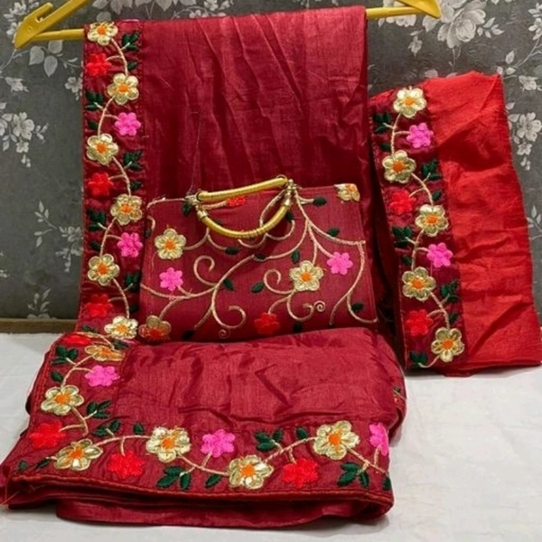 Designer saree - Free Size