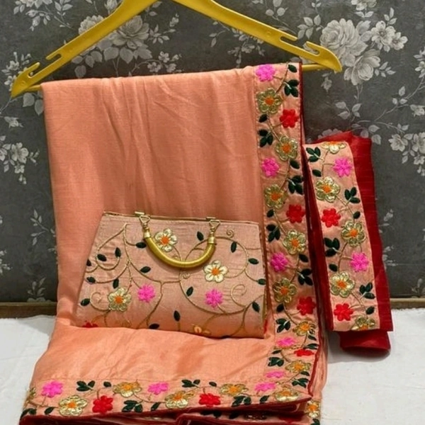 Designer saree - Free Size