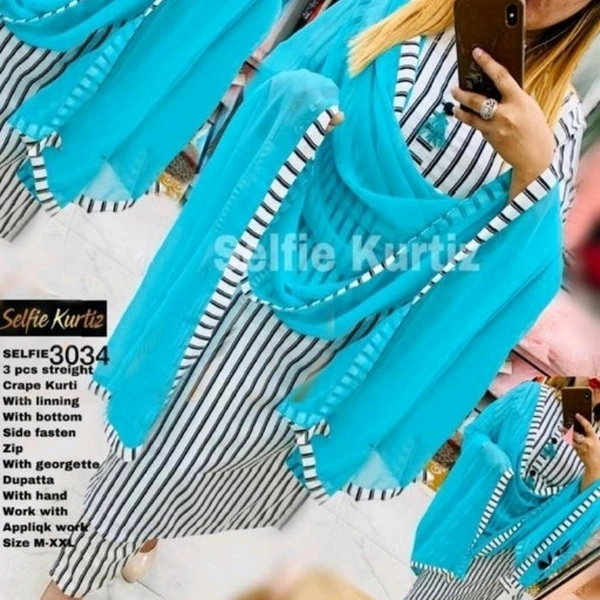 Selfie Kurta Set - Xl