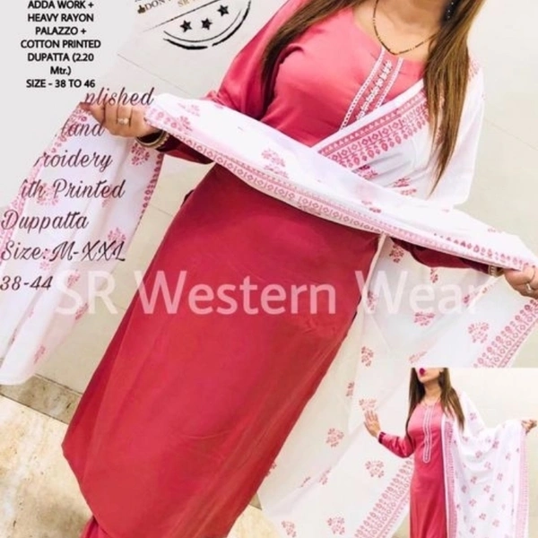 SR Western Kurta Set - Xxl