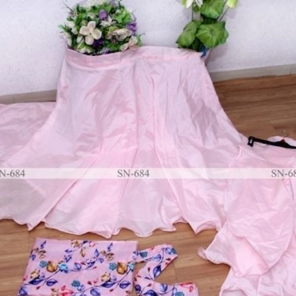 Bollywood Style Lehnga - Free Size , Unstich