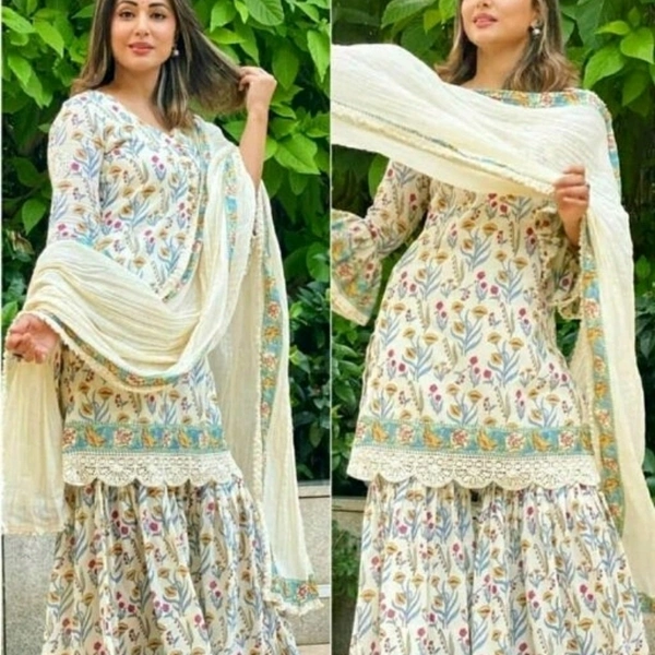 Sharara Kurta Set - M