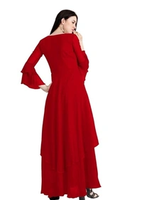 Georgette Double Lair Gown - XXXL