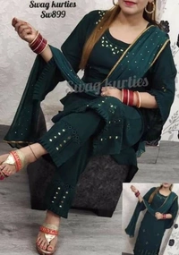 Rayon Kurta Set - Xl