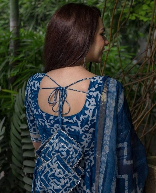 Cotton Anarkali Set - M