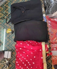 Rayon Solid 3 Pcs Kurta Set - S