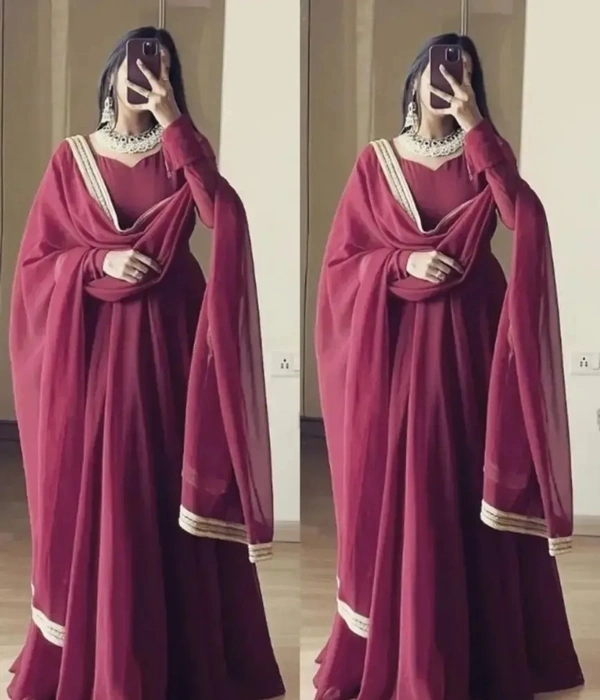 Kurti With Duptta - M