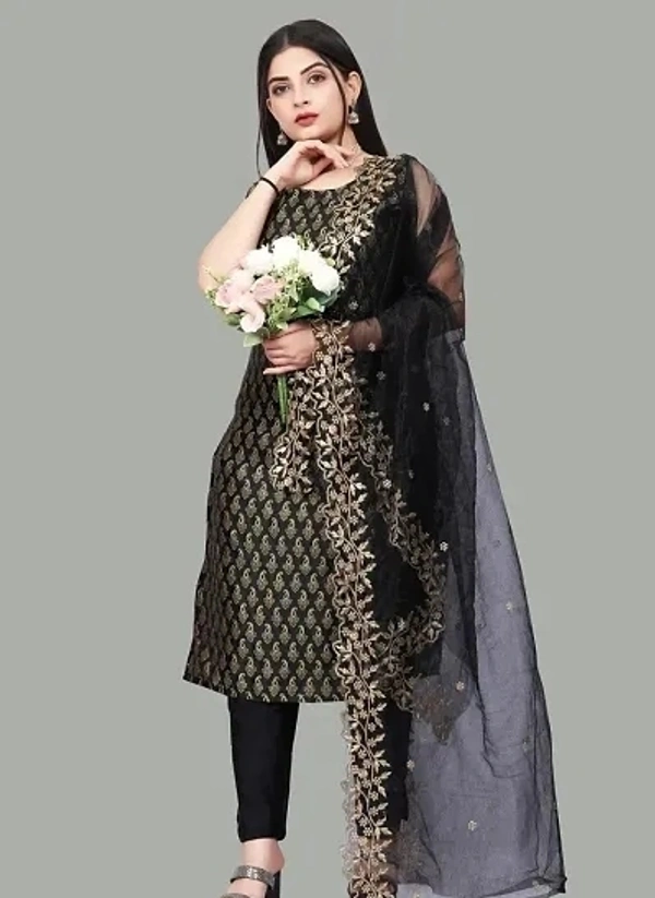 Banarsi Silk Kurta Set - Xl