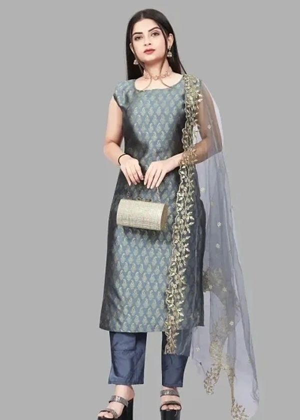 Banarsi Silk Kurta Set - Xl